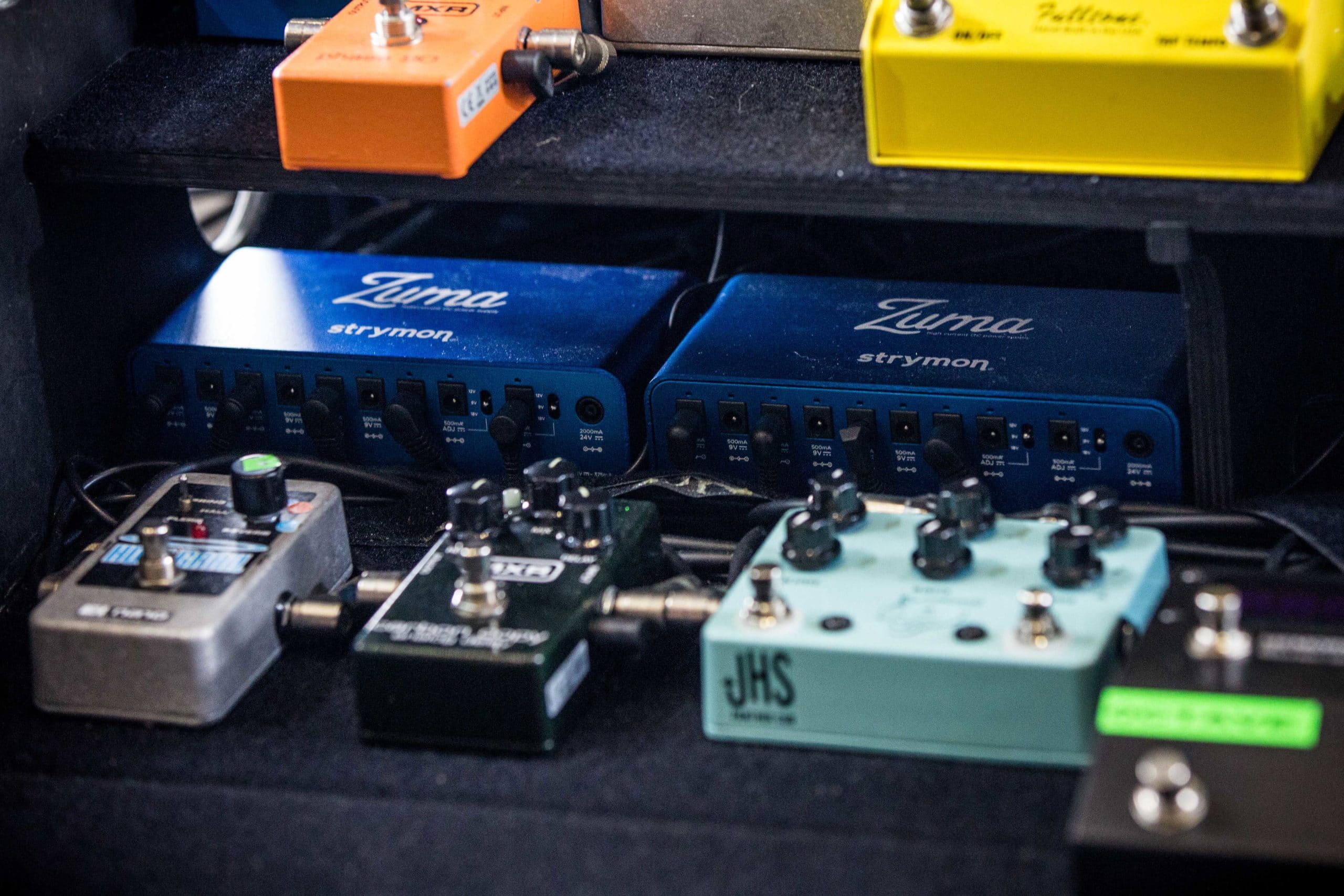 Out and About with Zuma Effects Pedal Power Supply - Strymon