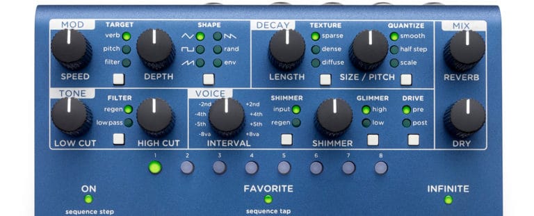 NightSky - Time-Warped Reverberator - Reverb Pedal - Strymon