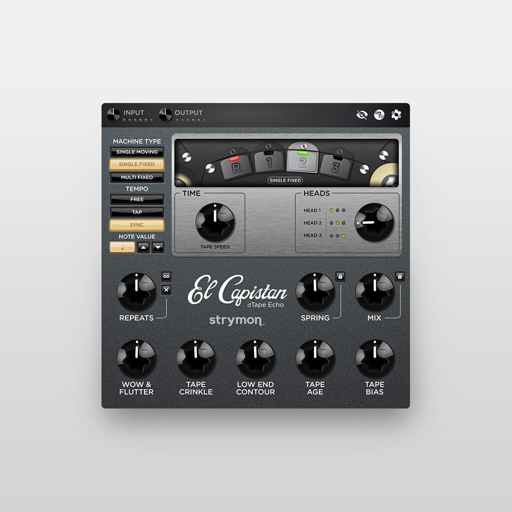 El Capistan Tape Echo Plugin - Strymon